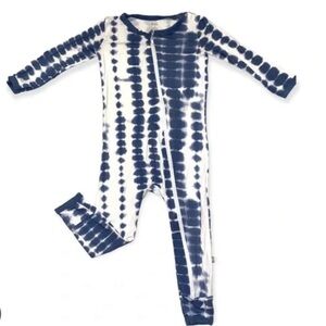 Kyte BABY Zippered Romper - Steel Riptide